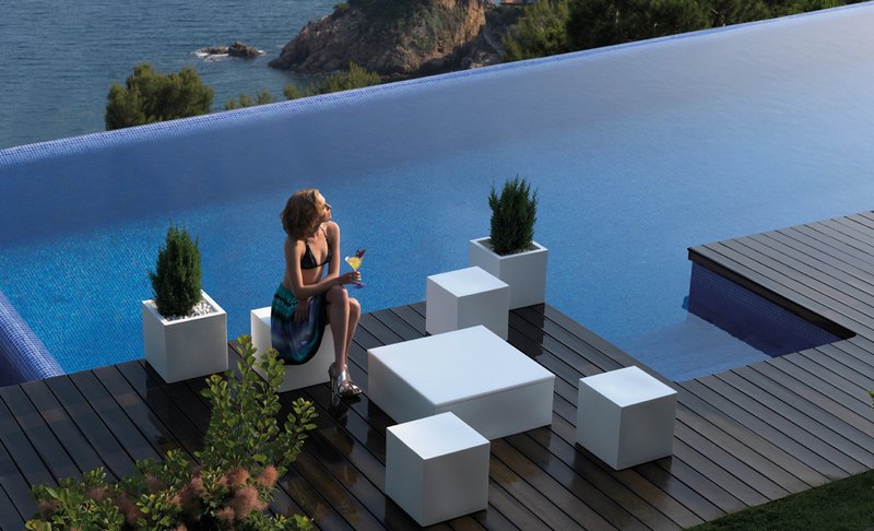 Beautiful piscina in terrazzo images design trends 2017 ... Terrazzo con piscina