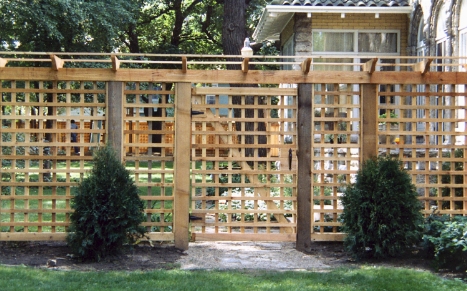 Strutture decorative per esterno: recinzione Strutture decorative per esterno: recinzione