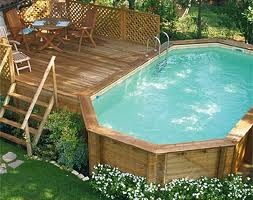 piscina fuori terra in legno
